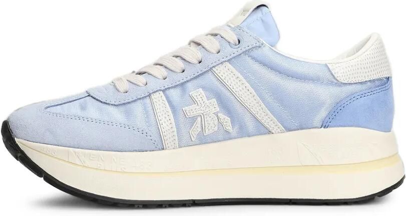 Premiata Bethcoin 8146 sneakers met vlakken en logopatch Blauw - Foto 4