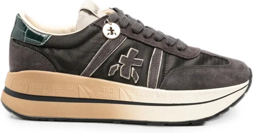 Premiata Bethcoin sneakers met logopatch Bruin