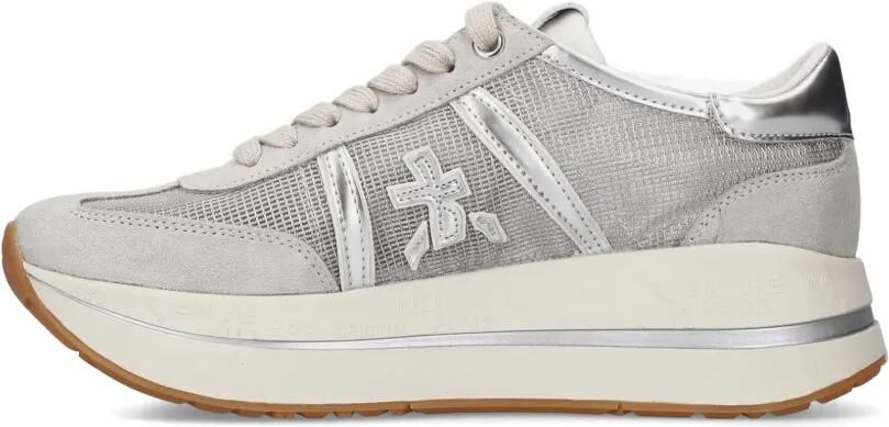 Premiata Bethcoin sneakers met plateauzool Beige - Foto 5