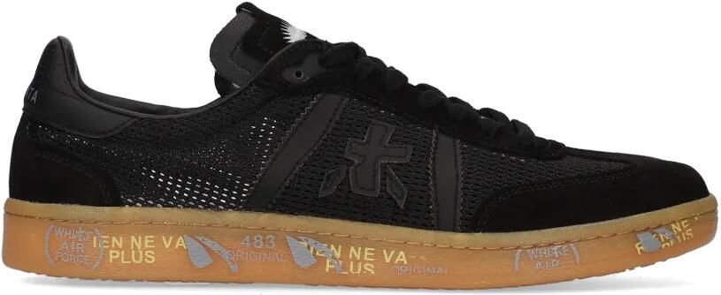 Premiata Bonnie sneakers met logopatch Zwart