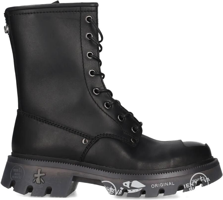 Premiata Brixton 470 veterlaarzen Zwart
