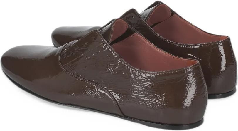 Premiata brown patent leather loafers Bruin - Foto 3