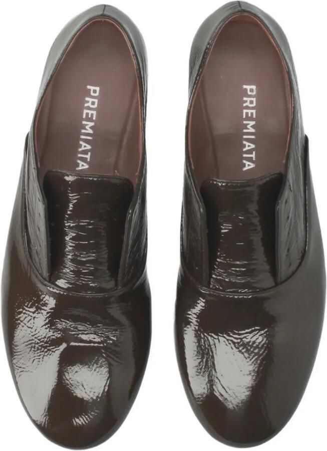 Premiata brown patent leather loafers Bruin - Foto 2