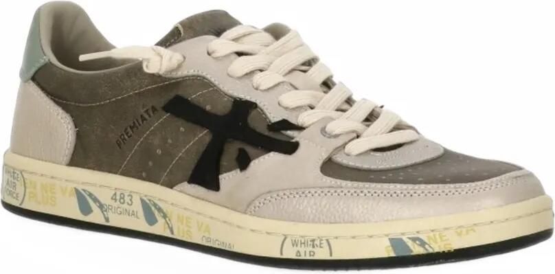 Premiata BSKT Clay 8445 sneakers Grijs - Foto 3