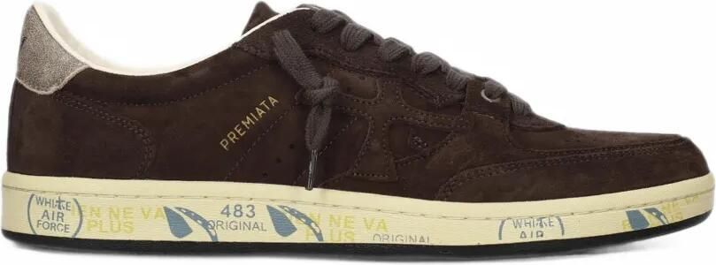 Premiata Bskt Clayd 8446 sneakers Bruin - Foto 4