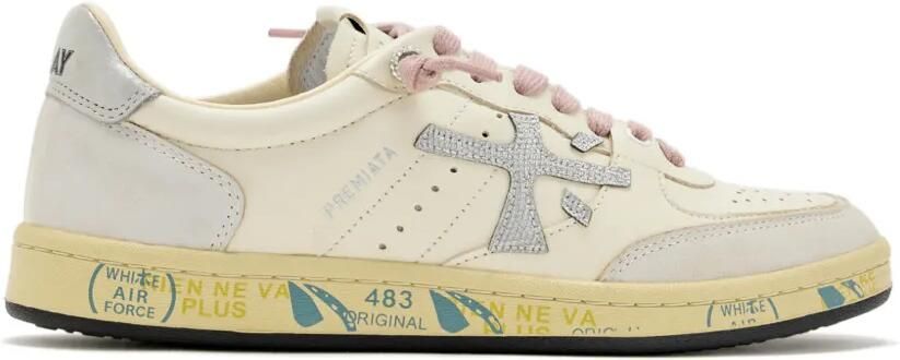 Premiata Bskt Clayd 8467 sneakers Beige - Foto 4