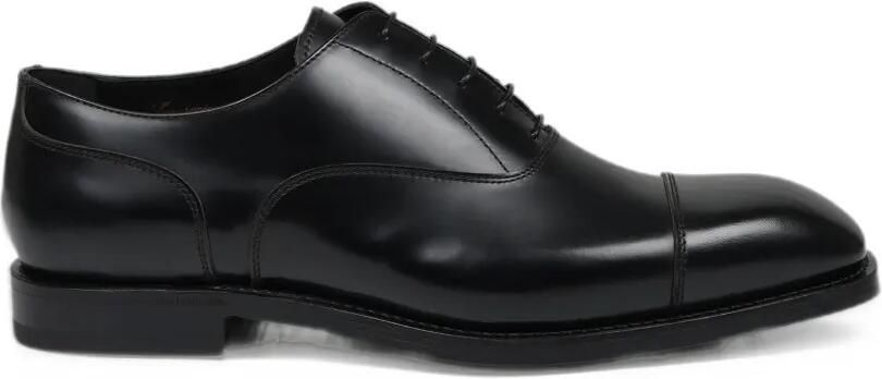 Premiata cap-toe Oxford shoes Zwart