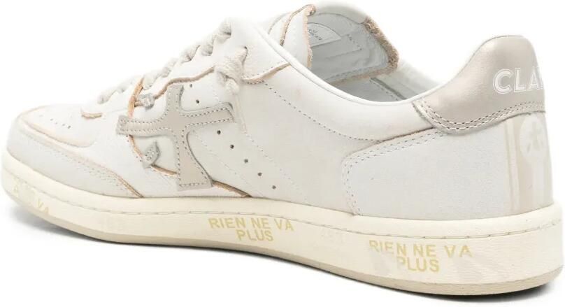 Premiata Clay sneakers met logopatch Beige - Foto 3