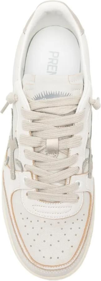 Premiata Clay sneakers met logopatch Beige - Foto 4