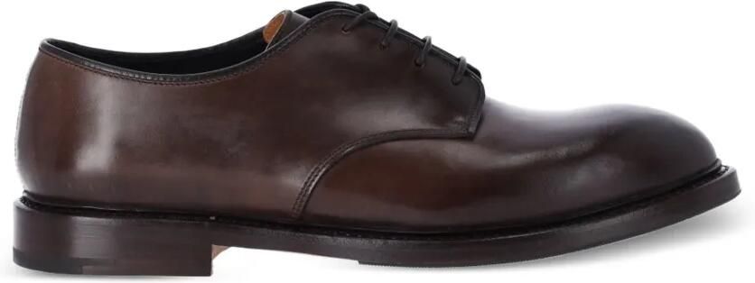 Premiata Cordovan derby schoenen Bruin