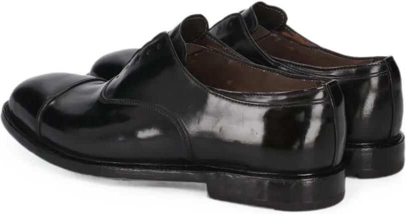 Premiata Cordovan leren Oxford schoenen Zwart - Foto 4