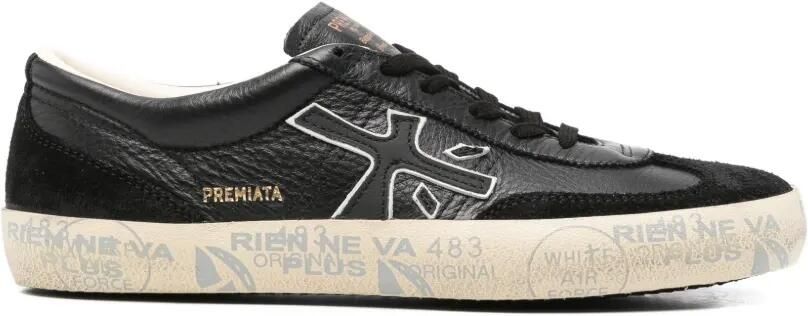 Premiata David suède sneakers Zwart