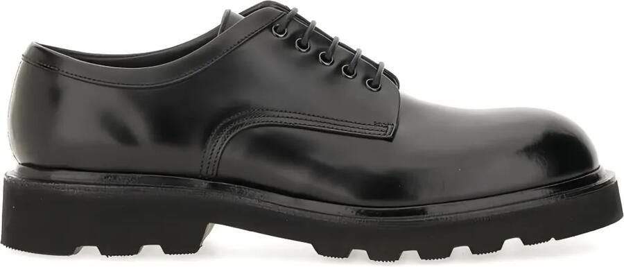 Premiata Derby veterschoenen Zwart