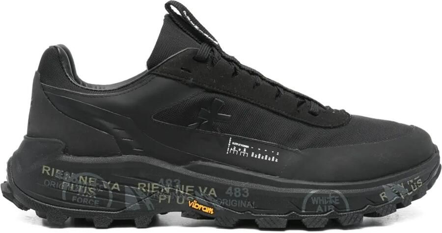Premiata Devin 433 sneakers met vlakken Zwart
