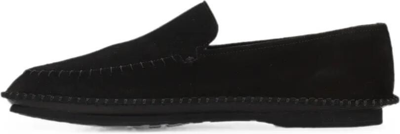 Premiata Gestructureerde suède loafers Zwart