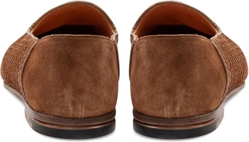 Premiata Geweven suede loafers Bruin - Foto 2