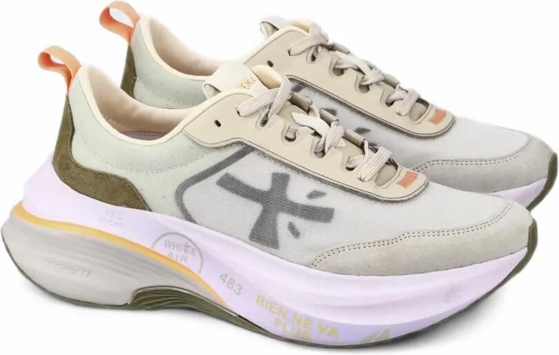 Premiata Hill sneakers Beige - Foto 3