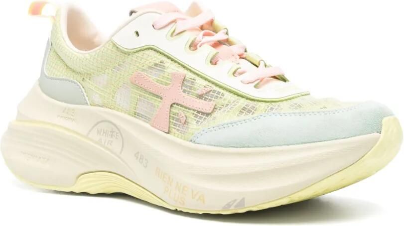 Premiata Hill sneakers Groen - Foto 3