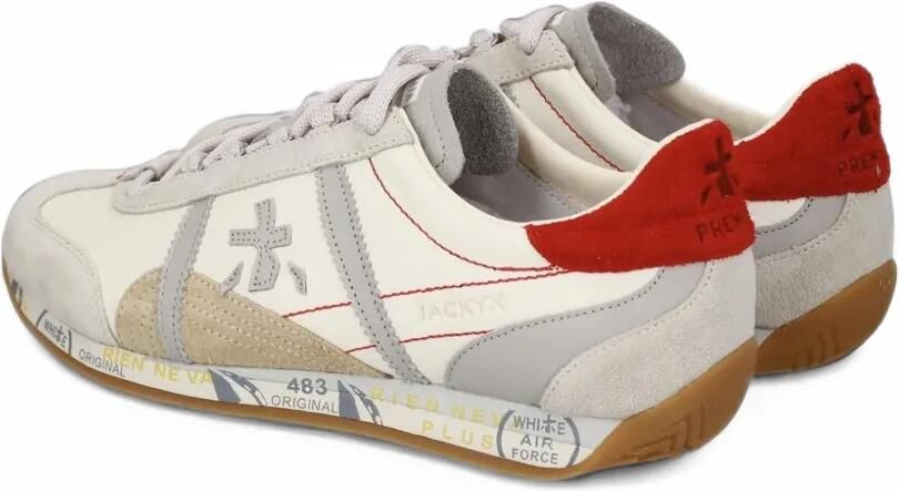 Premiata Jackyxd 8225 sneakers met vlakken Beige - Foto 3