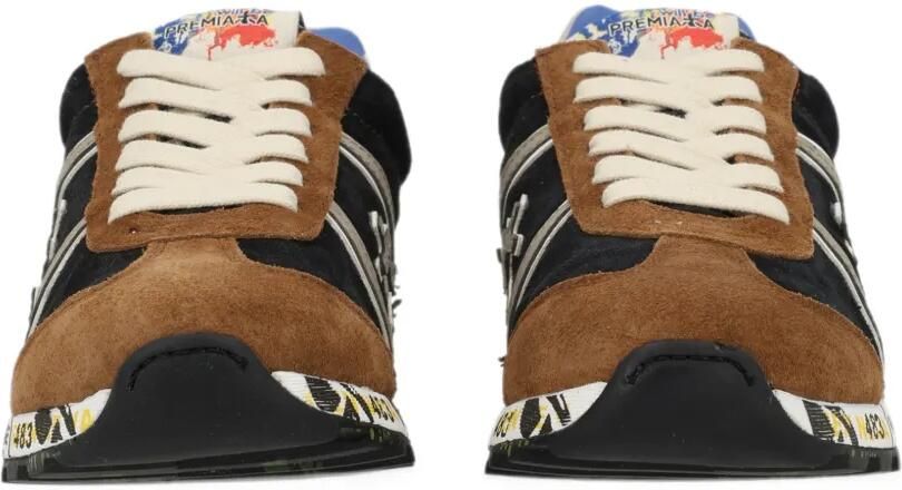 Premiata Kids Lucy leren sneakers Bruin - Foto 3