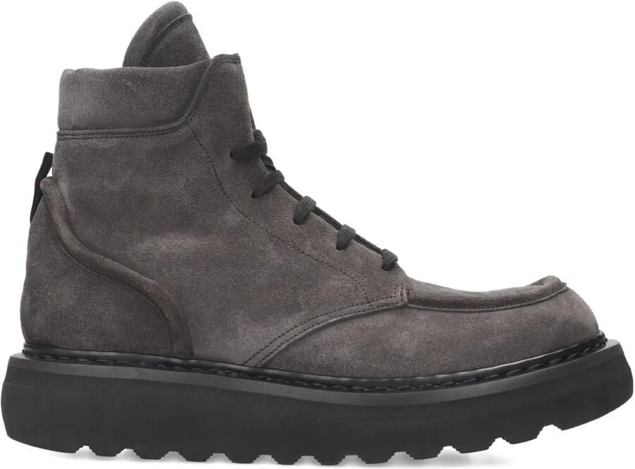 Premiata Laarzen met platform zool Grijs