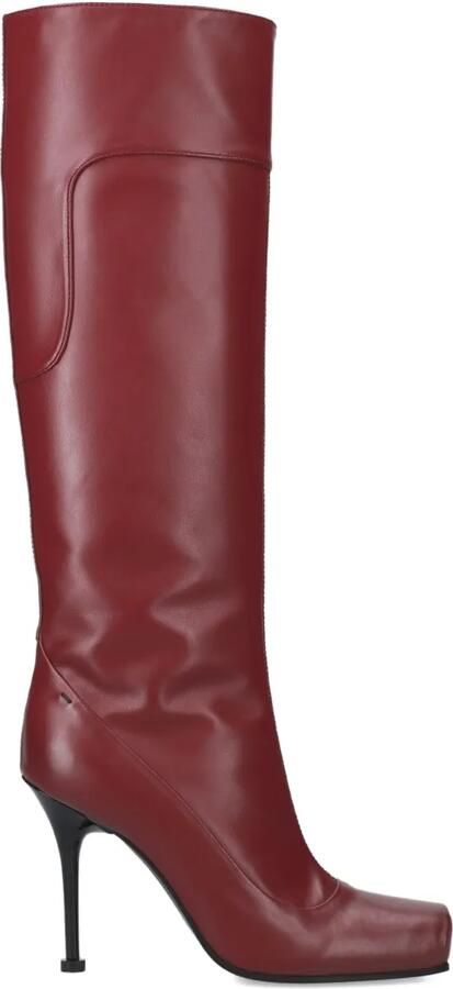 Premiata Laarzen met vierkante neus Rood