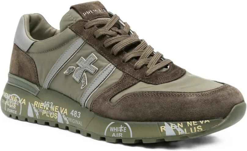 Premiata Lander sneakers met vlakken Groen - Foto 2