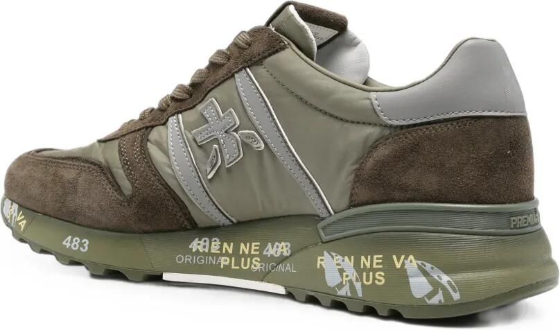 Premiata Lander sneakers met vlakken Groen - Foto 3