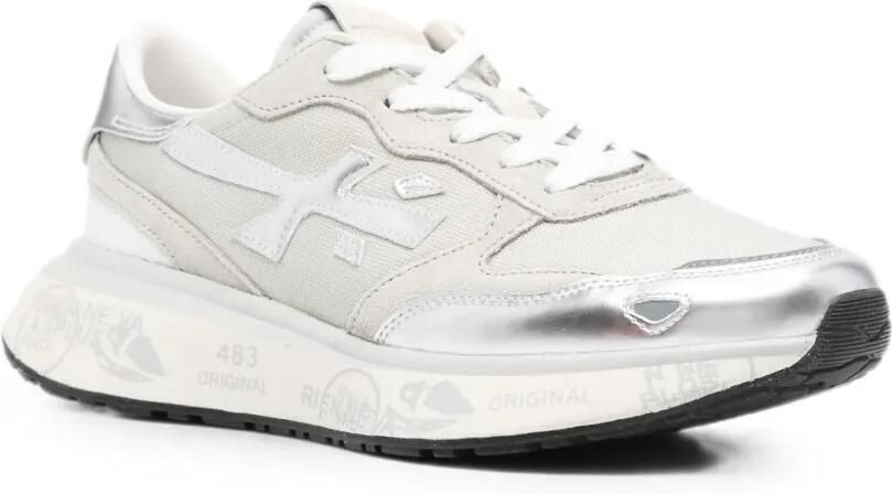 Premiata Lauryn 7482 sneakers met vlakken Grijs - Foto 3