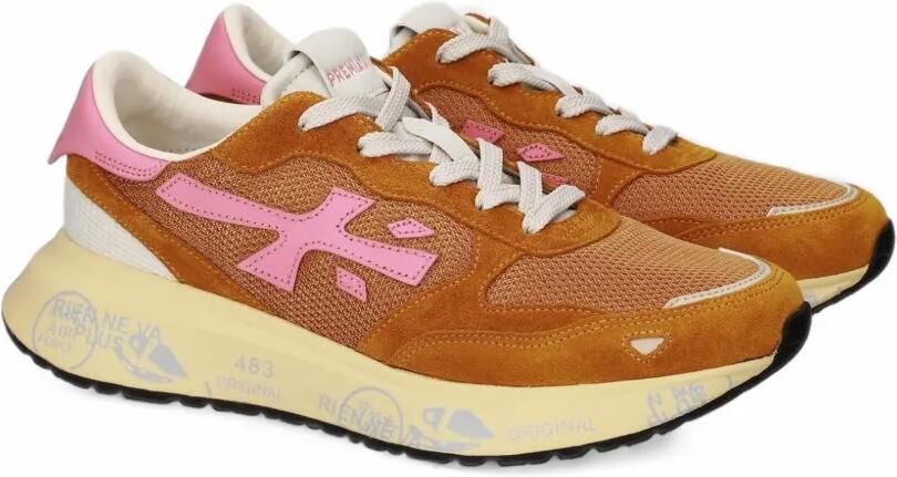 Premiata Lauryn 8180 panelled sneakers Bruin - Foto 3