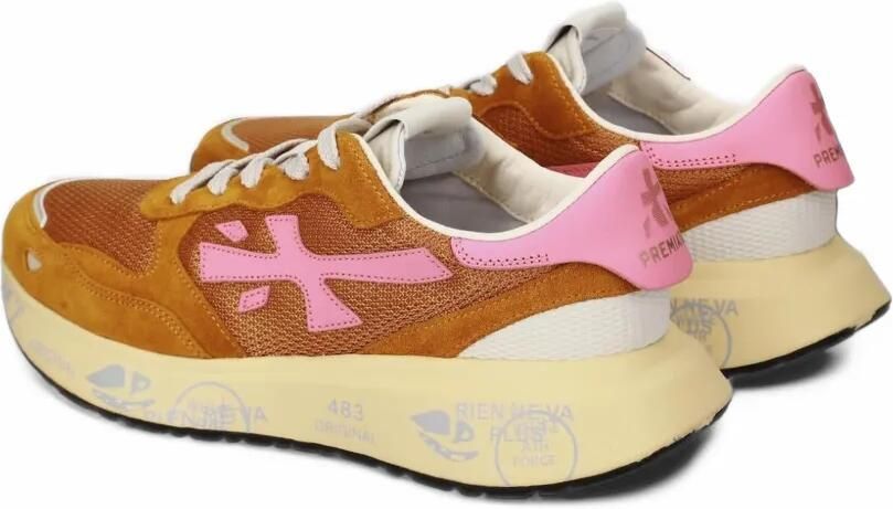 Premiata Lauryn 8180 panelled sneakers Bruin - Foto 2