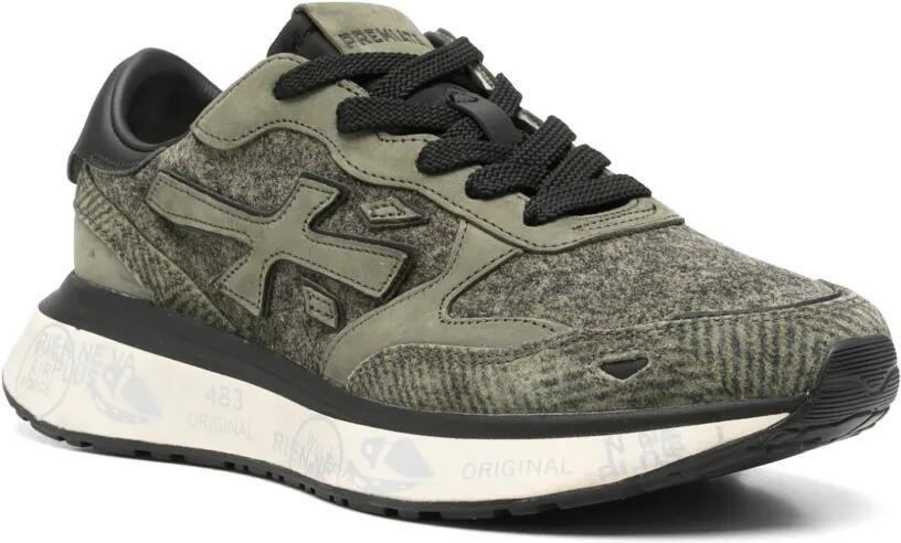 Premiata Lauryn 8550 panelled sneakers Groen - Foto 2