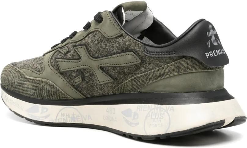 Premiata Lauryn 8550 panelled sneakers Groen - Foto 3