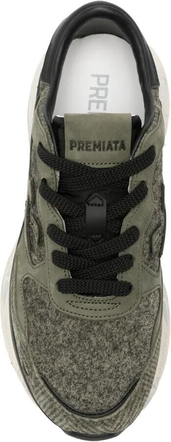 Premiata Lauryn 8550 panelled sneakers Groen - Foto 4