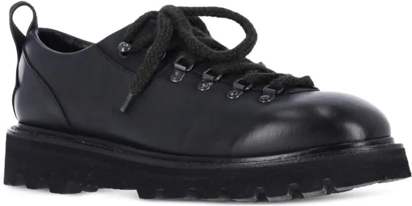 Premiata leather lace-up Derby shoes Zwart - Foto 4