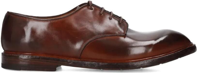 Premiata Leren Derby veterschoenen Bruin