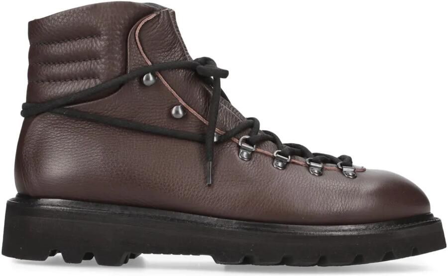 Premiata Leren enkellaarzen Bruin