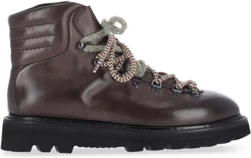 Premiata Leren laarzen Bruin