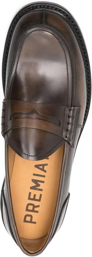 Premiata Leren loafers Bruin - Foto 4