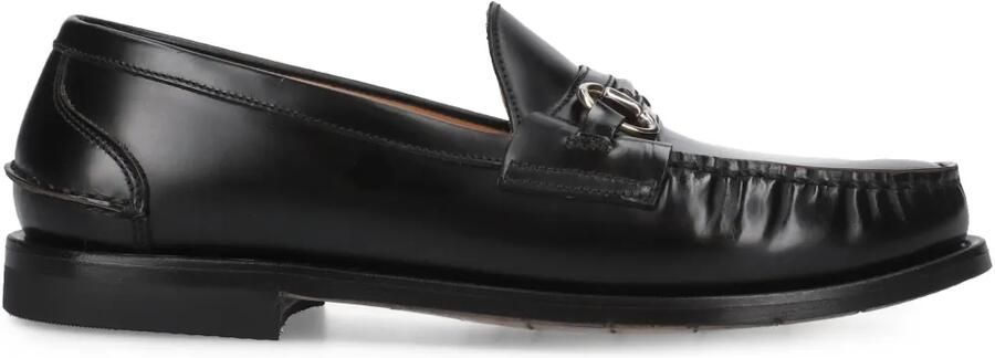 Premiata Leren loafers Zwart