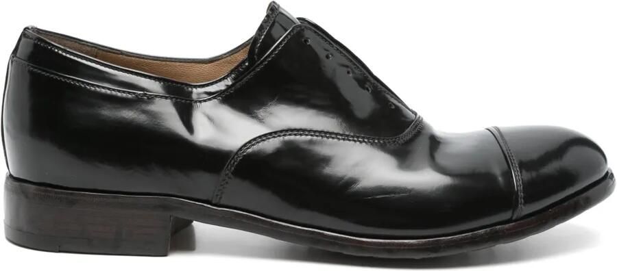 Premiata Leren loafers Zwart