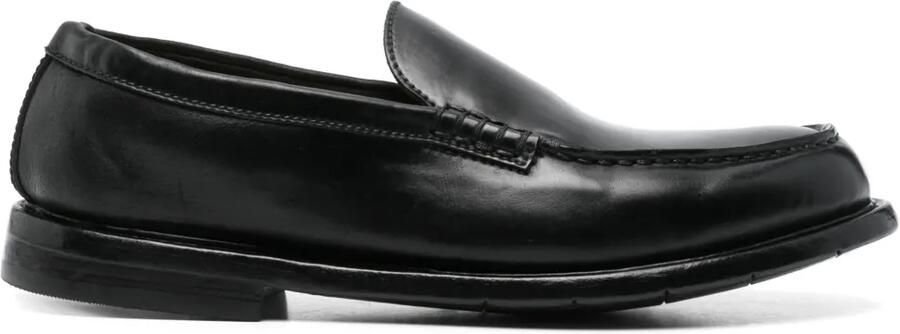 Premiata Leren loafers Zwart
