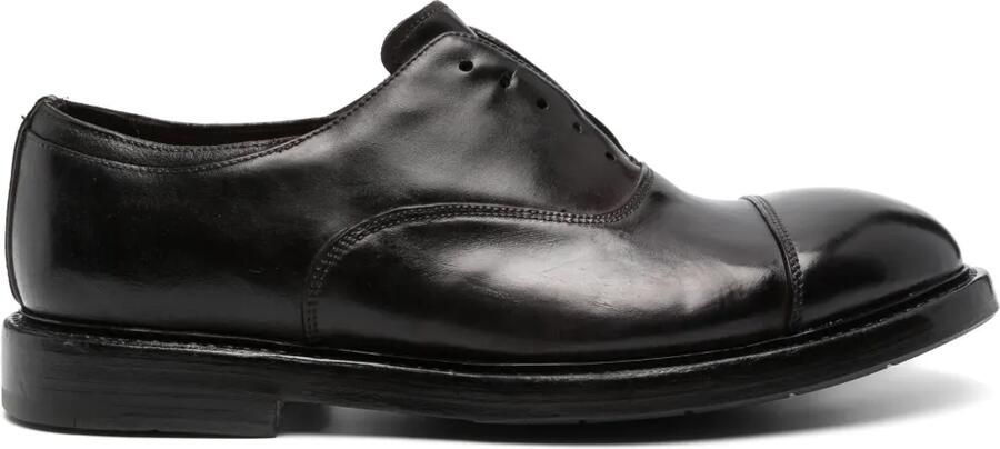 Premiata Leren Oxford schoenen Bruin