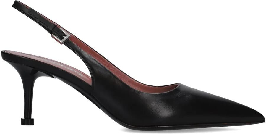 Premiata Leren slingback pumps Zwart