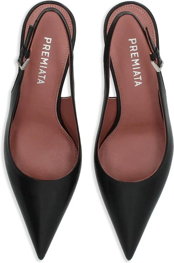 Premiata Leren slingback pumps Zwart - Foto 2
