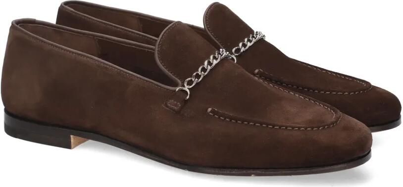 Premiata Loafers met kettingdetail Bruin - Foto 4