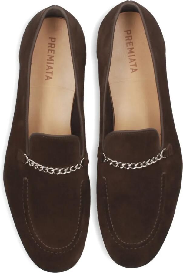 Premiata Loafers met kettingdetail Bruin - Foto 2