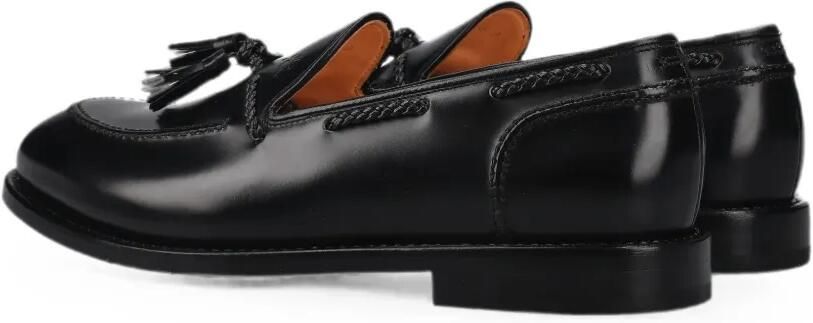 Premiata Loafers met kwastje en gevlochten detail Zwart - Foto 5
