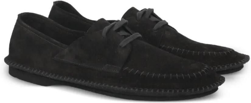 Premiata Loafers met veters en stiksel Zwart - Foto 3