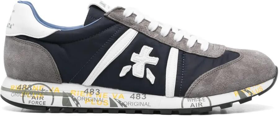Premiata Lucy 7089 sneakers met vlakken Grijs